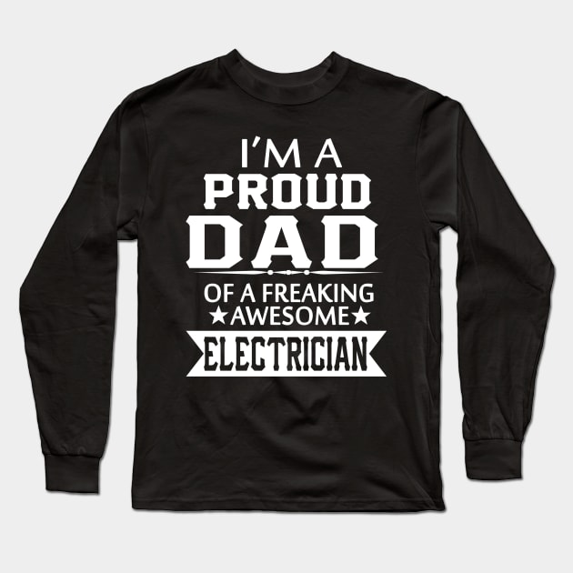 FAther (2) IM A PROUD CHEERLEADER 2 Long Sleeve T-Shirt by HoangNgoc